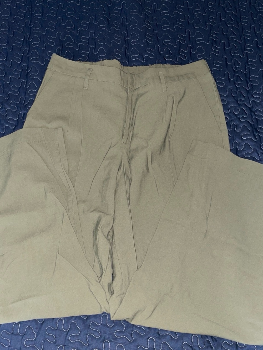 a new day Olive Green Wide-Leg Pants